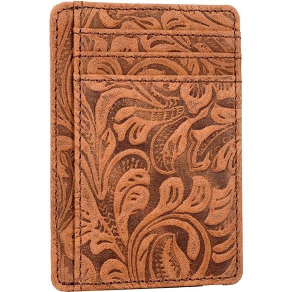 Handbags - Real Leather Slim Minimalist Wallet